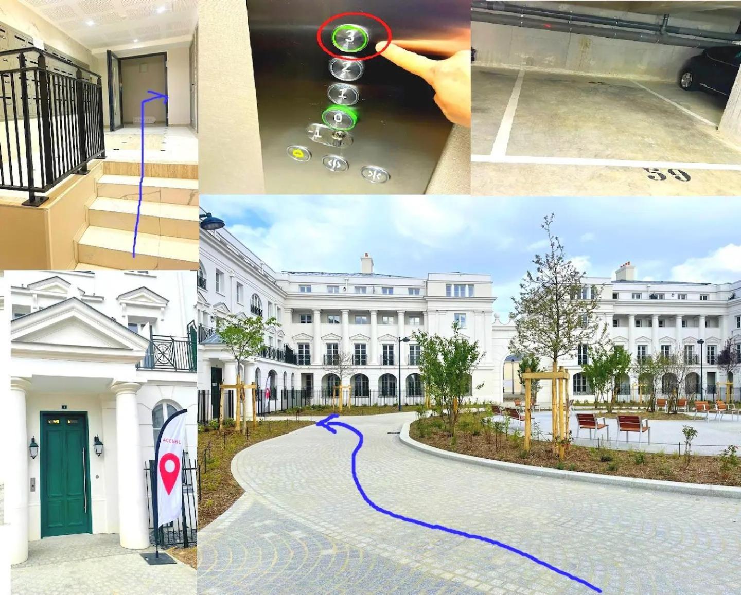 Le Cartier Appt F3, 7Mn Disneyland, Parking,Terrace Serris Eksteriør billede