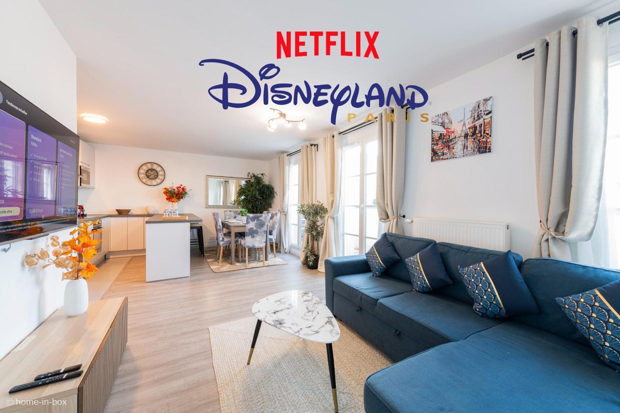 Le Cartier Appt F3, 7Mn Disneyland, Parking,Terrace Serris Eksteriør billede