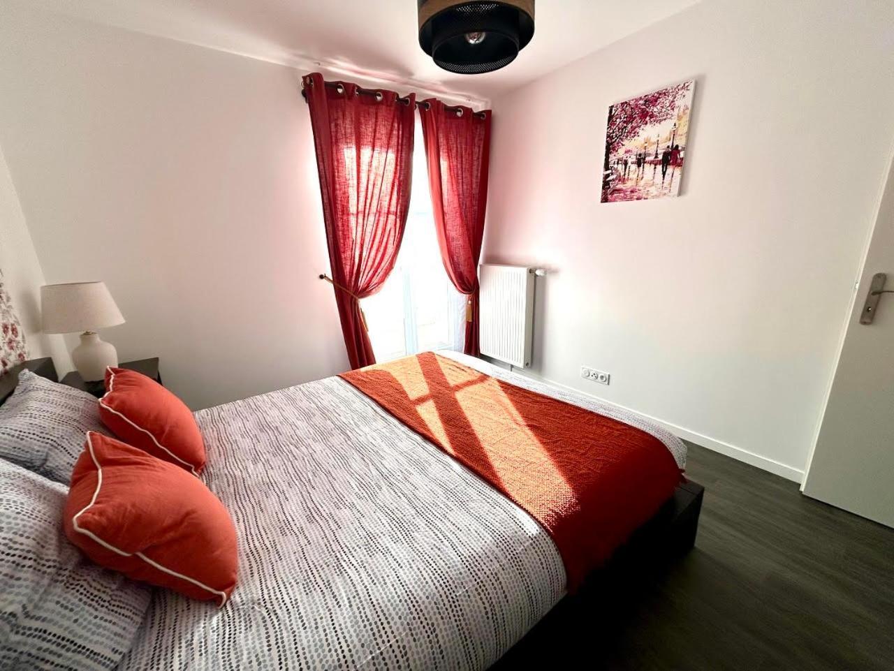 Le Cartier Appt F3, 7Mn Disneyland, Parking,Terrace Serris Eksteriør billede